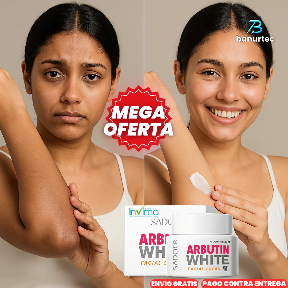 Oferta Especial: ArbutinWhite™ Crema Blanqueadora De Nicotinamida y Arbutina