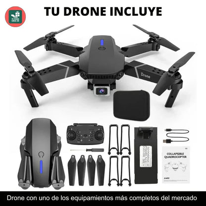 NUEVO DRONE W8 PRO MAX 2025 CON INTELIGENCIA ARTIFICIAL + ESTUCHE DE REGALO.