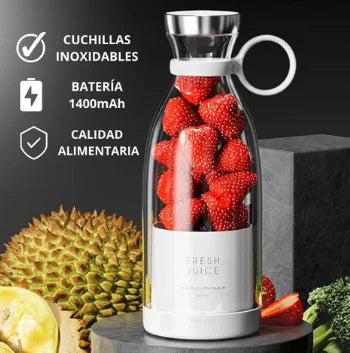 Oferta Especial: FreshJuice™ Batidora Portátil 350 ML