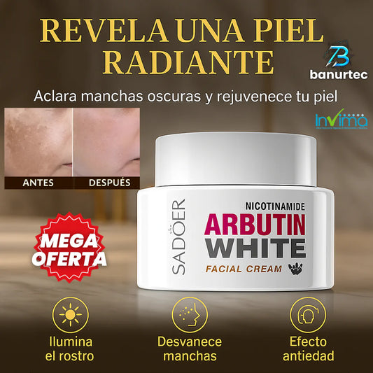 Oferta Especial: ArbutinWhite™ Crema Blanqueadora De Nicotinamida y Arbutina