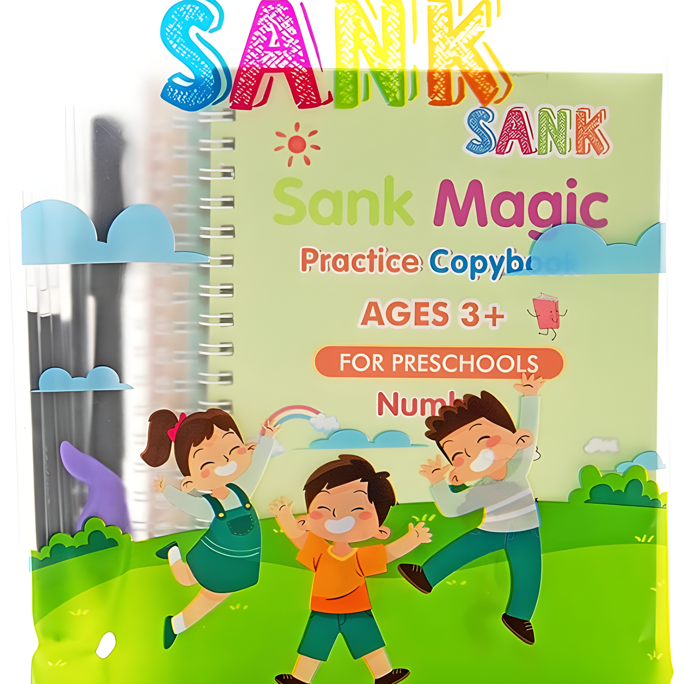 Niño curioso: Cuaderno Montessori de líneas, números y patrones (a partir de 3 años.)