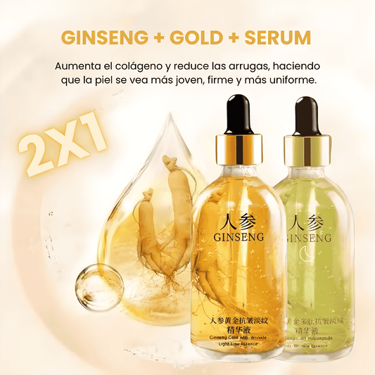 Promoción Cierre de Tienda: 2x1 Sérum Ginseng Antiarrugas ORIGINAL + Envío GRATIS 🚚